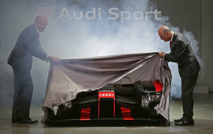 Новый и перспективный гоночный автомобиль Audi R18 LMP1