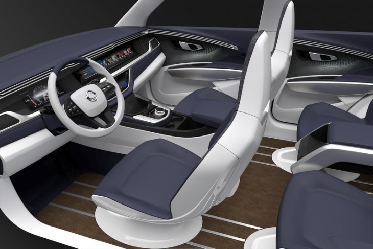 Новый концепт внедорожника SsangYong SIV-2 представлен на Женевском автосалоне