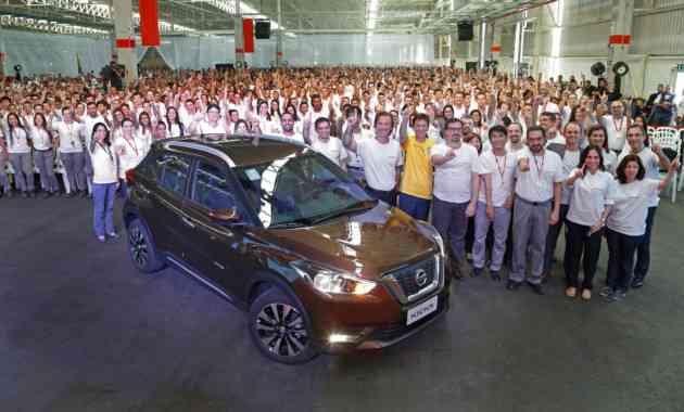 В Бразилии стартовал серийный выпуск «паркетника» Nissan Kicks В Бразилии стартовал серийный выпуск «паркетника» Nissan Kicks