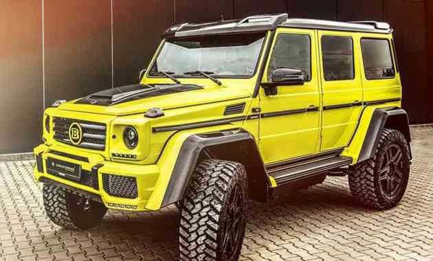 Carlex Design поработало над внедорожником Mercedes-Benz G 500 4×4² от Brabus Carlex Design поработало над внедорожником Mercedes-Benz G 500 4×4² от Brabus