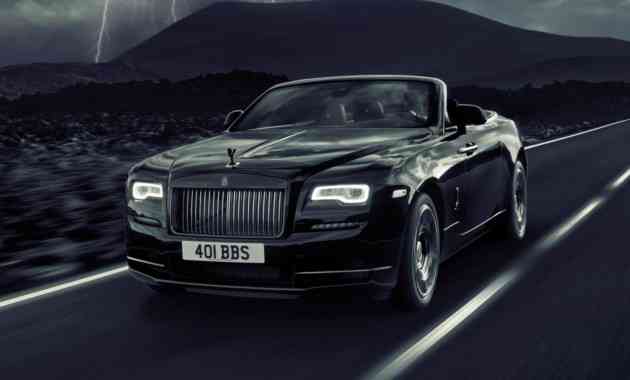 Ещё у одной модели Rolls-Royce появилась «чёрная» версия Ещё у одной модели Rolls-Royce появилась «чёрная» версия