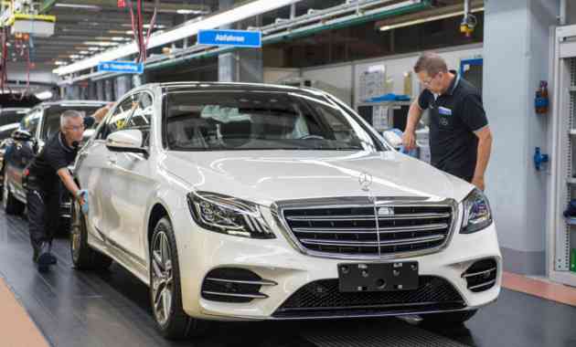 Обновленный Mercedes-Benz S-Class отправился на конвейер Обновленный Mercedes-Benz S-Class отправился на конвейер