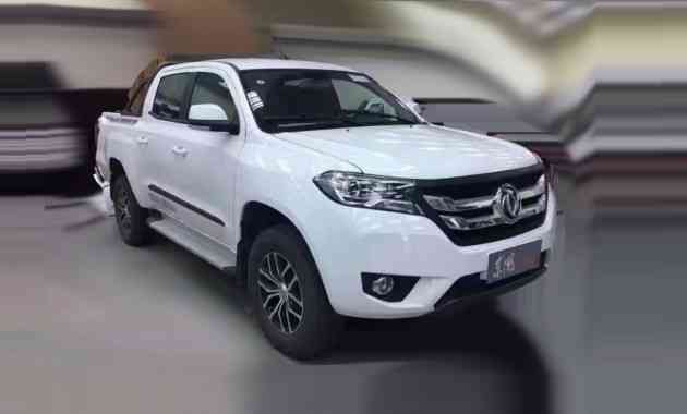 Dongfeng готовится запустить в продажу новый пикап Dongfeng готовится запустить в продажу новый пикап